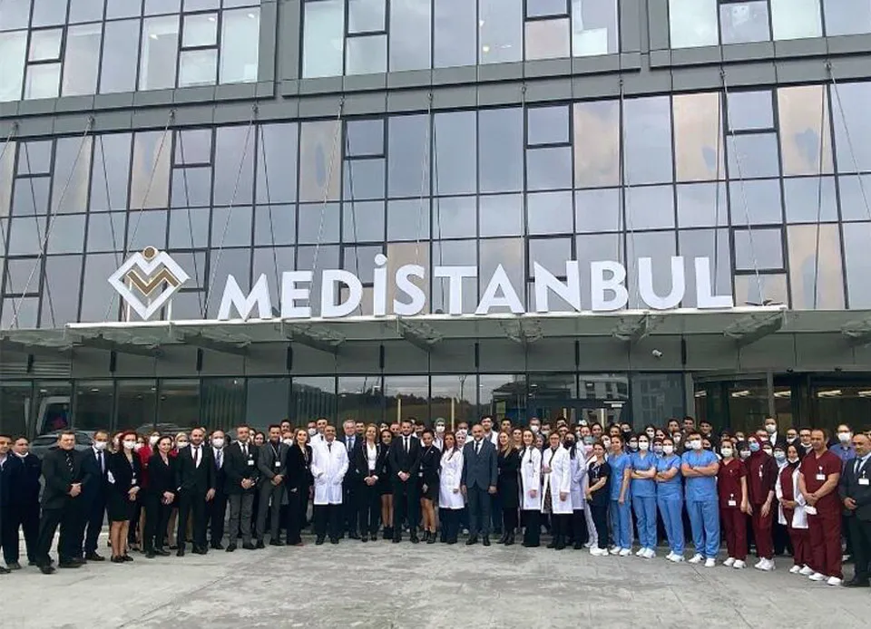 Cover image of the Medistanbul Hospital project